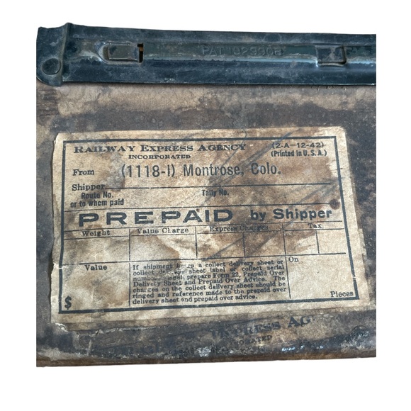 VINTAGE➕Fiberbilt Shipping Case - Picture 6 of 7